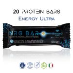 NRG BAR – Energy Ultra | 20 Vegan Protein Bars (40 g each) with Caffeine, Taurine, Ginseng, Carnitine, and Vitamin Mix - Image 2